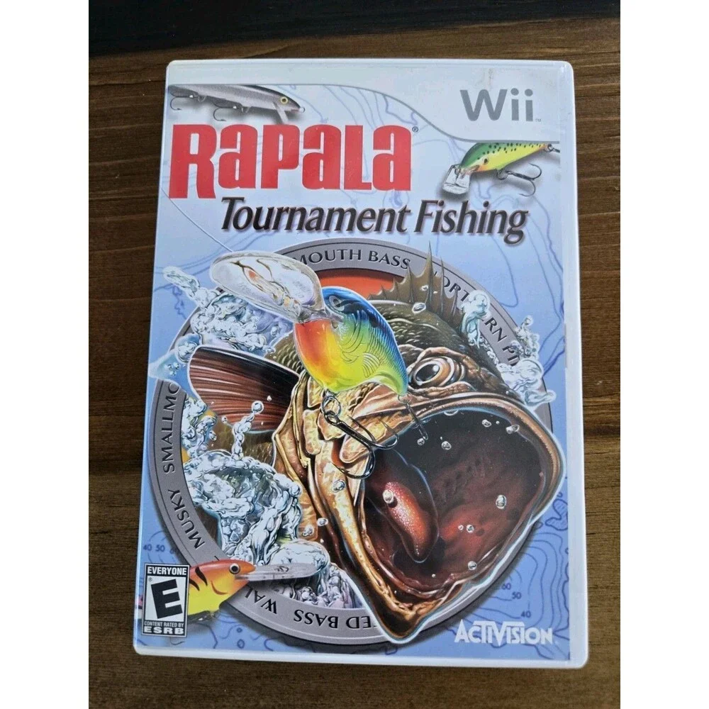 Rapala Pro Tournament Fishing - Nintendo Wii Tested & Working complete